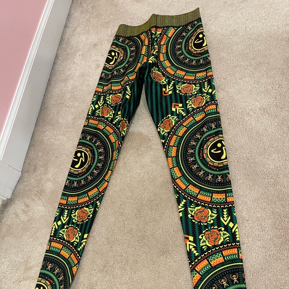 Zumba High Rise Leggings - Picture 2 of 3